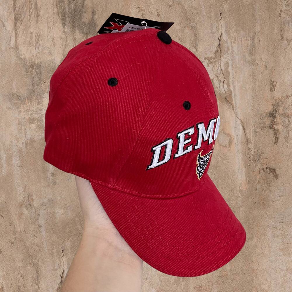 Vintage Y2K San Francisco Demons XFL Hat OSFA Adjustable Strap Drew Pearson - Picture 2 of 8